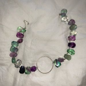 Lauren Harknees Fluorite Necklace